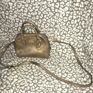 Metallic Michael Kors Mini Satchel